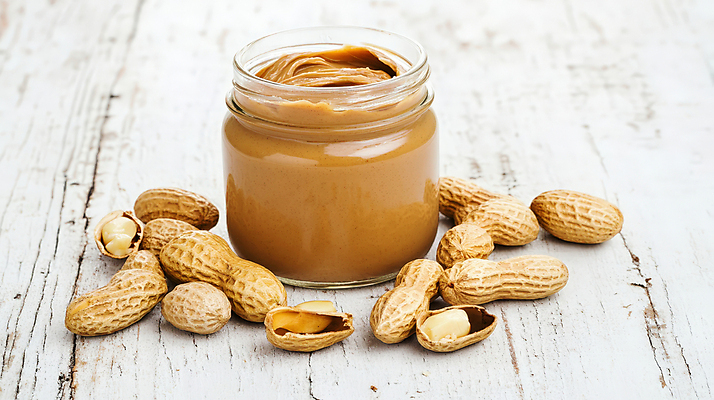 JPG 편집이미지 유리병 사람없음 잼 땅콩 나무탁자 땅콩버터 편집실사 AI포토 AI콘텐츠 탁자 병_용기 견과류 소스_음식 CG 파일형식 스프레드_음식