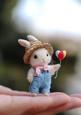 JPG 동물 편집이미지 손 사랑 들기 신체부위 귀여움 스카프 멜빵바지 토끼캐릭터 밀짚모자 하트풍선 토끼인형 편집실사 AI컴퓨터그래픽 AI콘텐츠 모자_잡화 감정 인형 동물캐릭터 컨셉 바지 모션 사람 목도리 하트 토끼 멜빵 CG 풍선 파일형식