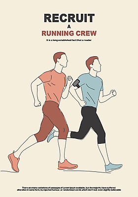 전신 남자 포스터 일러스트 성인 두명 운동복 달리기 운동 모임 모집 동호회 러닝 베이지색 성인남자만 국내일러스트 일러캐릭터 AI파일 캐릭터 옷 컬러 모션 건강 사람 남자만 성인만 파일형식 벡터