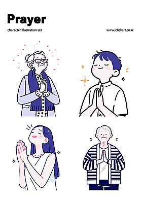 여자 노년 남자 어린이 일러스트 미소 소녀 소년 여러명 상반신 반짝임 눈감음 목도리 희망 기도 손모으기 합장 안경낌 일러캐릭터 AI파일 캐릭터 잡화 감정 안경 다수 모션 표정 사람 손짓 성인 파일형식 벡터