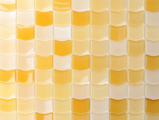 JPG 편집이미지 백그라운드 패턴 유리 사람없음 타일 질감 광택 직사각형 연노랑색 편집실사 AI포토 AI콘텐츠 도형 무늬 재질 노란색 CG 파일형식