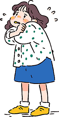 전신 여자 일러스트 한명 성인 무서움 떨림 월요일 성인여자한명만 국내일러스트 AI파일 1 감정 모션 사람 요일 여자한명만 성인여자만 파일형식 벡터