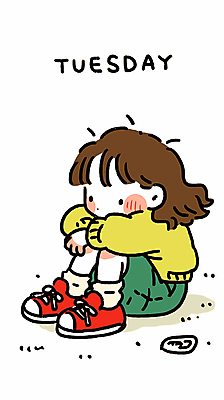 전신 여자 일러스트 한명 성인 웅크림 우울감 화요일 성인여자한명만 국내일러스트 AI파일 1 감정 모션 사람 요일 여자한명만 성인여자만 파일형식 벡터