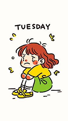 전신 여자 일러스트 한명 성인 웅크림 우울감 화요일 성인여자한명만 국내일러스트 AI파일 1 감정 모션 사람 요일 여자한명만 성인여자만 파일형식 벡터