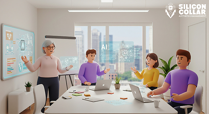 PSD 편집이미지 여자 남자 화분 중년 의자 창문 회의 미래 앉기 여러명 성인 노트북 사무실 3D 손들기 직장인 책상 첨단기계 홀로그램 안경낌 AI_인공지능 편집3D 직업 안경 가구 다수 컨셉 비즈니스 모션 사람 전자제품 기계 디지털합성 파일형식