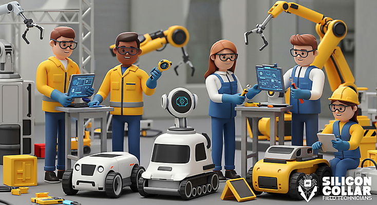 전신 PSD 편집이미지 여자 남자 미래 고글 들기 앉기 여러명 성인 태블릿 3D 엔지니어 안전모 로봇산업 첨단기계 성인만 AI_인공지능 편집3D 산업 다수 컨셉 모션 사람 전자제품 스마트기기 기계 기술자 헬멧 안전장비 로봇 디지털합성 파일형식