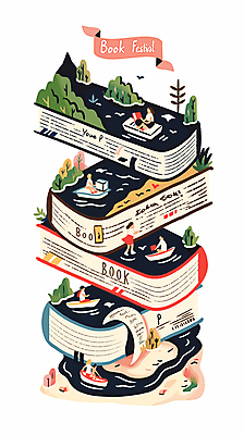 나무 디자인 여자 남자 예술 일러스트 상상 앉기 여러명 성인 책 물 독서 라벨 나룻배 풀숲 북페스티벌 성인만 국내일러스트 AI파일 자연요소 식물 다수 배_교통 모션 프레임 사람 축제 숲 파일형식 벡터