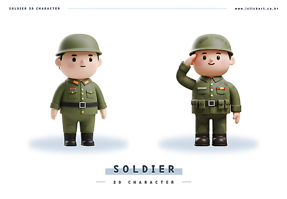 전신 PSD 편집이미지 남자 3D캐릭터 직업캐릭터 미소 성인 두명 3D 군인 군복 경례 군모 성인남자만 편집3D 직업 캐릭터 유니폼 표정 사람 인사 디지털합성 군용 국군 남자만 성인만 파일형식
