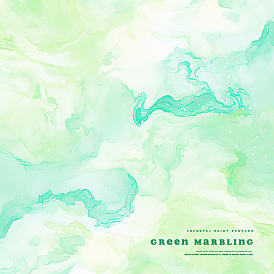 PSD 디자인 물결 예술 백그라운드 곡선 일러스트 추상 수채화 사람없음 초록색 번짐 그라데이션 마블링 국내일러스트 선 컬러 무늬 파일형식 효과
