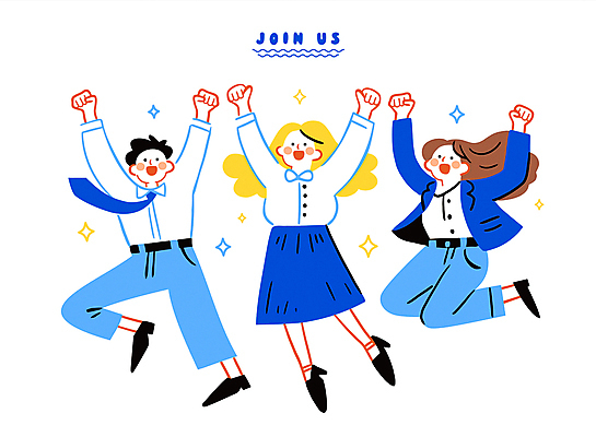 전신 여자 남자 일러스트 함께함 미소 정장 성인 세명 반짝임 점프 만세 직장인 비즈니스맨 비즈니스우먼 창업 성인만 국내일러스트 AI파일 직업 옷 컨셉 비즈니스 모션 표정 사람 자영업 파일형식 벡터