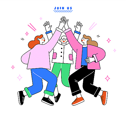 전신 여자 남자 일러스트 함께함 미소 정장 성인 세명 반짝임 점프 만세 직장인 비즈니스맨 비즈니스우먼 창업 하이파이브 성인만 국내일러스트 AI파일 직업 옷 컨셉 비즈니스 모션 표정 사람 손짓 자영업 파일형식 벡터