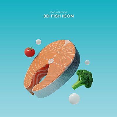 PSD 아이콘 방울토마토 사람없음 파란색 3D아이콘 3D 물방울 신선 브로콜리 해산물 연어 엘리먼트 편집3D 컬러 토마토 채소 어류 디지털합성 파일형식