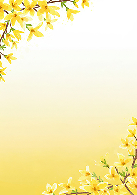 JPG 일러스트 수채화 프레임 사람없음 노란색 봄 나뭇가지 풀잎 개나리 번짐 카피스페이스 국내일러스트 AI일러스트 AI콘텐츠 나무 계절 꽃 컬러 잎 공백 풀_식물 파일형식 효과