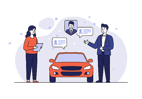 전신 여자 남자 일러스트 자동차 정장 직장인 문서 자동차보험 국내일러스트 AI파일 직업 옷 육상교통 사람 보험 파일형식 벡터