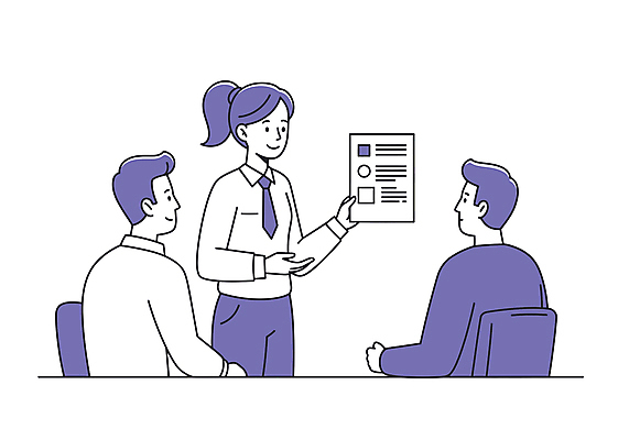 여자 남자 의자 일러스트 자동차 설명 미소 들기 앉기 정장 성인 세명 파란색 손들기 직장인 문서 자동차보험 성인만 국내일러스트 AI파일 직업 옷 육상교통 컬러 가구 모션 표정 사람 보험 파일형식 벡터