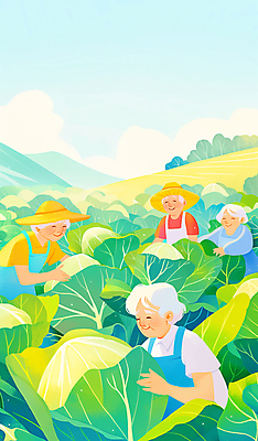 JPG 구름 여자 노년 할머니 밭 일러스트 자연 산 풍경 여러명 초록색 햇빛 앞치마 수확 농촌 작업 농부 밀짚모자 양배추 노인여자만 국내일러스트 AI일러스트 AI콘텐츠 자연요소 직업 모자_잡화 컬러 다수 농업 채소 사람 성인 태양 시골 생태계 여자만 노인만 파일형식