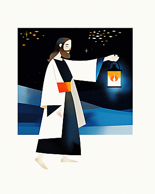 JPG 전신 남자 기독교 일러스트 밤하늘 한명 들기 성인 빛 평화 걷기 눈감음 고요 등불 예수 성인남자한명만 국내일러스트 AI일러스트 AI콘텐츠 1 종교 컨셉 모션 하늘 조명 사람 신_종교 야간 남자한명만 성인남자만 파일형식