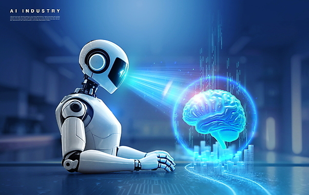 PSD 편집이미지 미래 실험 사람없음 파란색 빛 과학기술 뇌 로봇산업 홀로그램 휴머노이드 AI_인공지능 이미지편집 산업 컬러 컨셉 기술 로봇 파일형식