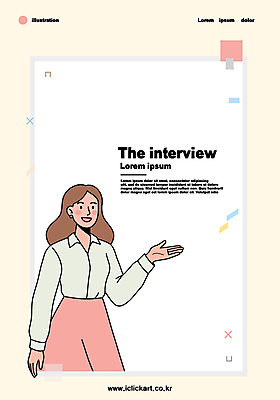 전신 여자 일러스트 비즈니스 한명 상반신 성인 가리킴 인터뷰 성인여자한명만 연노랑색 국내일러스트 AI파일 1 사람 손짓 노란색 여자한명만 성인여자만 파일형식 벡터