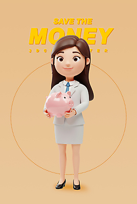 전신 PSD 편집이미지 여자 한명 들기 정장 성인 갈색 3D 저축 돼지저금통 점 원형 성인여자한명만 이미지편집 편집3D 도형 1 옷 컬러 모션 사람 금융 저금통 디지털합성 여자한명만 성인여자만 파일형식