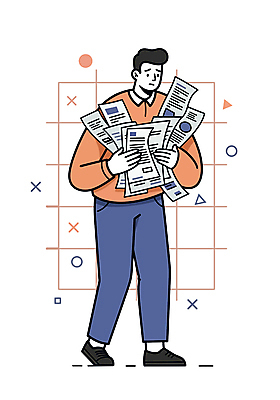 전신 남자 일러스트 스트레스 한명 들기 성인 슬픔 가득함 영수증 빚 우울감 성인남자한명만 국내일러스트 AI파일 1 감정 모션 사람 금융 경제 남자한명만 성인남자만 파일형식 벡터