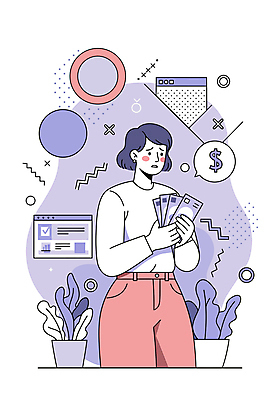 여자 화분 말풍선 일러스트 추상 스트레스 한명 들기 성인 달러 영수증 인터넷창 빚 우울감 성인여자한명만 국내일러스트 AI파일 1 감정 돈 무늬 인터넷 모션 사람 금융 경제 여자한명만 성인여자만 파일형식 벡터