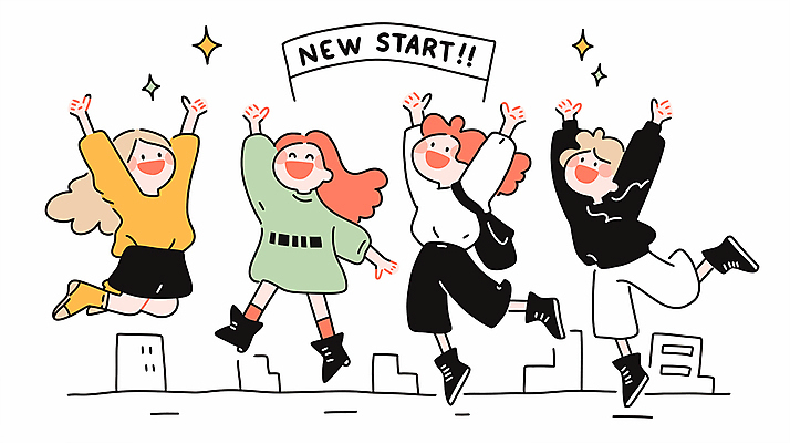 전신 여자 행복 어린이 가방 일러스트 새출발 소녀 여러명 반짝임 우정 만세 도시 소녀만 국내일러스트 AI파일 잡화 감정 다수 모션 새로움 사람 친구 출발 여자만 어린이만 파일형식 벡터