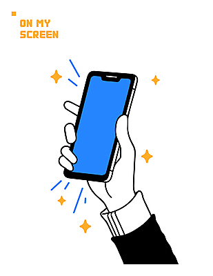 손 일러스트 들기 신체부위 반짝임 스마트폰 잡기 심플 국내일러스트 AI파일 모션 사람 핸드폰 스마트기기 파일형식 벡터