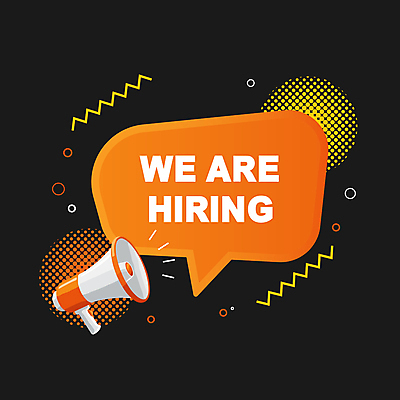 도형 말풍선 일러스트 사람없음 주황색 확성기 채용 강조 국내일러스트 AI파일 컬러 비즈니스 파일형식 벡터