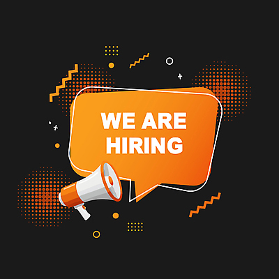 도형 말풍선 일러스트 사람없음 주황색 확성기 채용 강조 국내일러스트 AI파일 컬러 비즈니스 파일형식 벡터