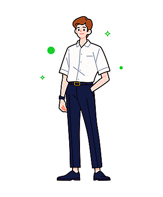 전신 남자 일러스트 직업캐릭터 한명 미소 정장 성인 비즈니스맨 비즈니스캐릭터 주머니손 성인남자한명만 일러캐릭터 AI파일 직업 캐릭터 1 옷 비즈니스 모션 표정 사람 직장인 남자한명만 성인남자만 파일형식 벡터