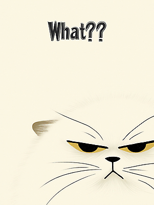 PSD 한마리 일러스트 사람없음 귀여움 고양이 물음표 질문 심플 베이지색 국내일러스트 1 기호 컬러 컨셉 포유류 반려동물 파일형식