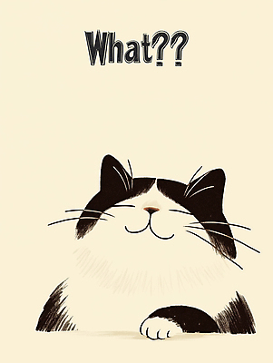 PSD 한마리 일러스트 사람없음 귀여움 고양이 물음표 질문 심플 베이지색 국내일러스트 1 기호 컬러 컨셉 포유류 반려동물 파일형식