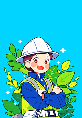 여자 잎 일러스트 자연 한명 미소 상반신 성인 반짝임 팔짱 자연보호 환경 안전모 나무심기 공공기관 성인여자한명만 국내일러스트 AI파일 식물 1 모션 표정 사람 보호 헬멧 안전장비 생태계 심기 여자한명만 성인여자만 파일형식 벡터