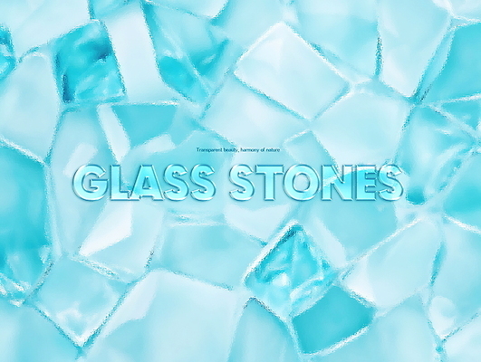 PSD 편집이미지 하늘색 유리 사람없음 빛 돌_바위 질감 스톤 이미지편집 재질 파란색 파일형식