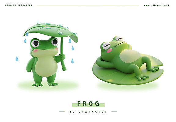 PSD 편집이미지 휴식 3D캐릭터 미소 들기 사람없음 초록색 물 눕기 3D 물방울 잠 비 연잎 개구리캐릭터 경칩 편집3D 자연요소 캐릭터 컬러 동물캐릭터 컨셉 잎 모션 날씨 표정 개구리 절기 디지털합성 파일형식