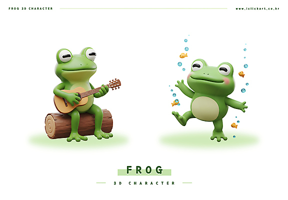 PSD 나무 편집이미지 연주 3D캐릭터 어류 미소 웃음 앉기 사람없음 초록색 3D 손들기 물방울 기타 춤 통나무 개구리캐릭터 경칩 다리들기 편집3D 식물 캐릭터 음악 컬러 동물캐릭터 모션 현악기 문화예술 표정 개구리 수중동물 절기 디지털합성 파일형식