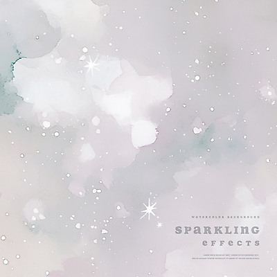 PSD 백그라운드 일러스트 수채화 사람없음 반짝임 회색 스파클링 몽환 국내일러스트 컬러 컨셉 모션 파일형식