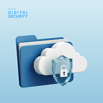 PSD 구름 아이콘 자물쇠 기술 사람없음 파란색 3D아이콘 3D 보호 문서 폴더 클라우드서비스 개인정보 방패모양 인터넷보안 편집3D 자연요소 모양 컬러 컨셉 정보 디지털합성 서비스 파일 보안 방패 파일형식