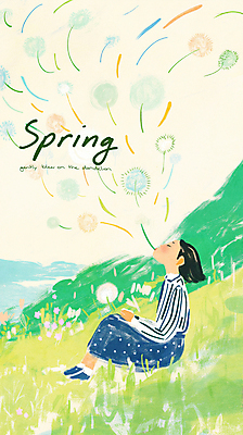 전신 PSD 여자 일러스트 봄꽃 바람 한명 들기 앉기 잔디 성인 평화 봄풍경 올려보기 풀잎 불기 감성 민들레홀씨 성인여자한명만 국내일러스트 자연요소 식물 1 꽃 컨셉 잎 모션 날씨 사람 풍경 봄 풀_식물 민들레 여자한명만 성인여자만 파일형식