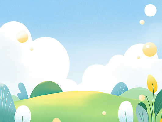 JPG 구름 백그라운드 일러스트 자연 하늘 초원 사람없음 초록색 평화 풀잎 비눗방울 국내일러스트 AI일러스트 AI콘텐츠 자연요소 컬러 컨셉 잎 풀_식물 생태계 파일형식