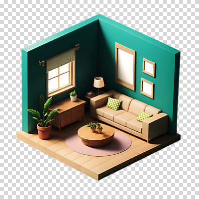 편집이미지 화분 액자 쿠션 거실 창문 탁자 누끼 사람없음 소파 3D 카펫 방 스탠드 블라인드 서랍장 PNG 아이소메트릭 가구 의자 조명 커튼 디지털합성 파일형식