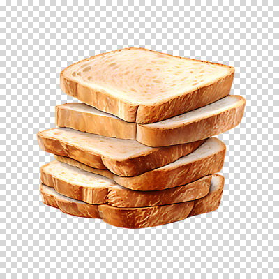 편집이미지 누끼 사람없음 갈색 쌓기 식빵 슬라이스 PNG 빵 컬러 모션 파일형식