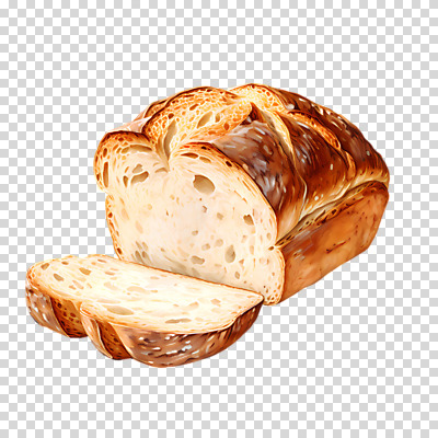 편집이미지 누끼 사람없음 갈색 식빵 슬라이스 PNG 빵 컬러 파일형식