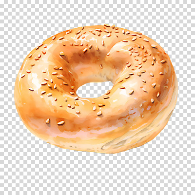 편집이미지 누끼 사람없음 한개 갈색 베이글 PNG 1 빵 컬러 파일형식