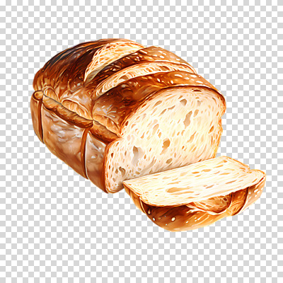 편집이미지 누끼 사람없음 갈색 식빵 슬라이스 PNG 빵 컬러 파일형식