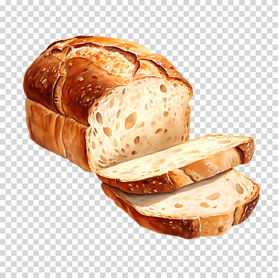 편집이미지 누끼 사람없음 갈색 식빵 슬라이스 PNG 빵 컬러 파일형식