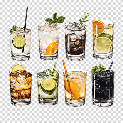 편집이미지 잎 오렌지 잔 빨대 누끼 사람없음 얼음 칵테일 칵테일잔 라임 PNG 자연요소 식물 식기 술잔 과일 주류 파일형식