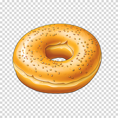 편집이미지 누끼 사람없음 한개 갈색 베이글 PNG 1 빵 컬러 파일형식