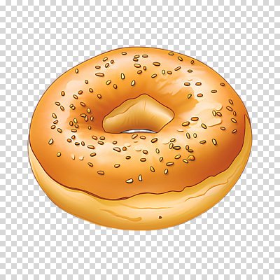 편집이미지 누끼 사람없음 한개 갈색 베이글 PNG 1 빵 컬러 파일형식